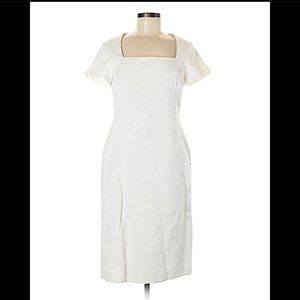 Talbots White Dress, size 6